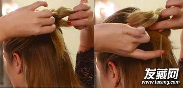 成人蝴蝶盘发视频教程,打造优雅气质造型