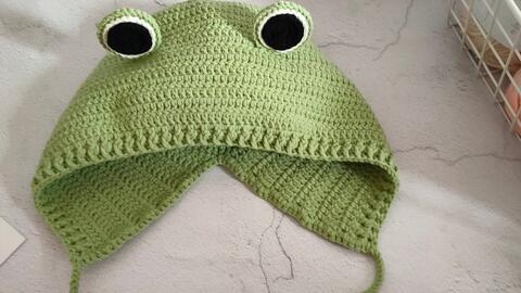 护耳帽成人款编织视频