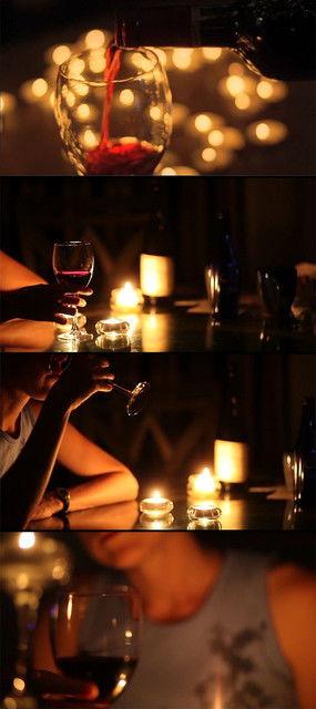 成人节喝酒视频素材,青春记忆中的酒香岁月